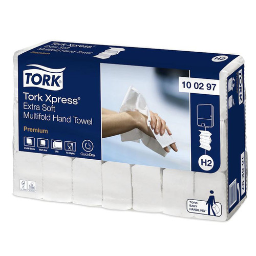 TORK Multifold-Handtücher "Premium" 2-lagig weiß, 2.100 Blatt